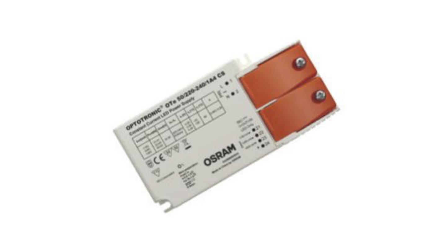 Osram LED Driver, 18 → 36V Output, 50W Output, 1.4A Output, Constant Current