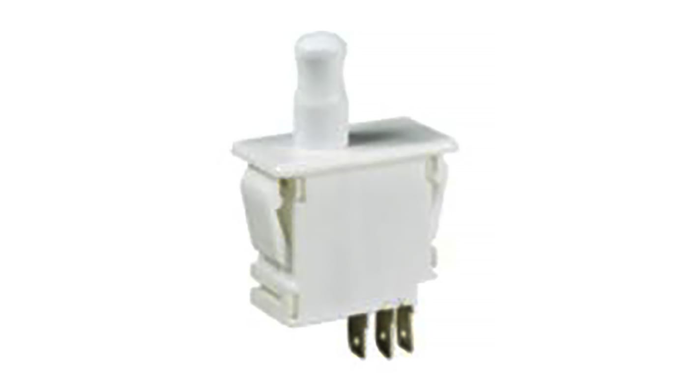 C & K Door Micro Switch, Plunger, DPDT 10 (125/250 V ac) A, -40 → +85°C