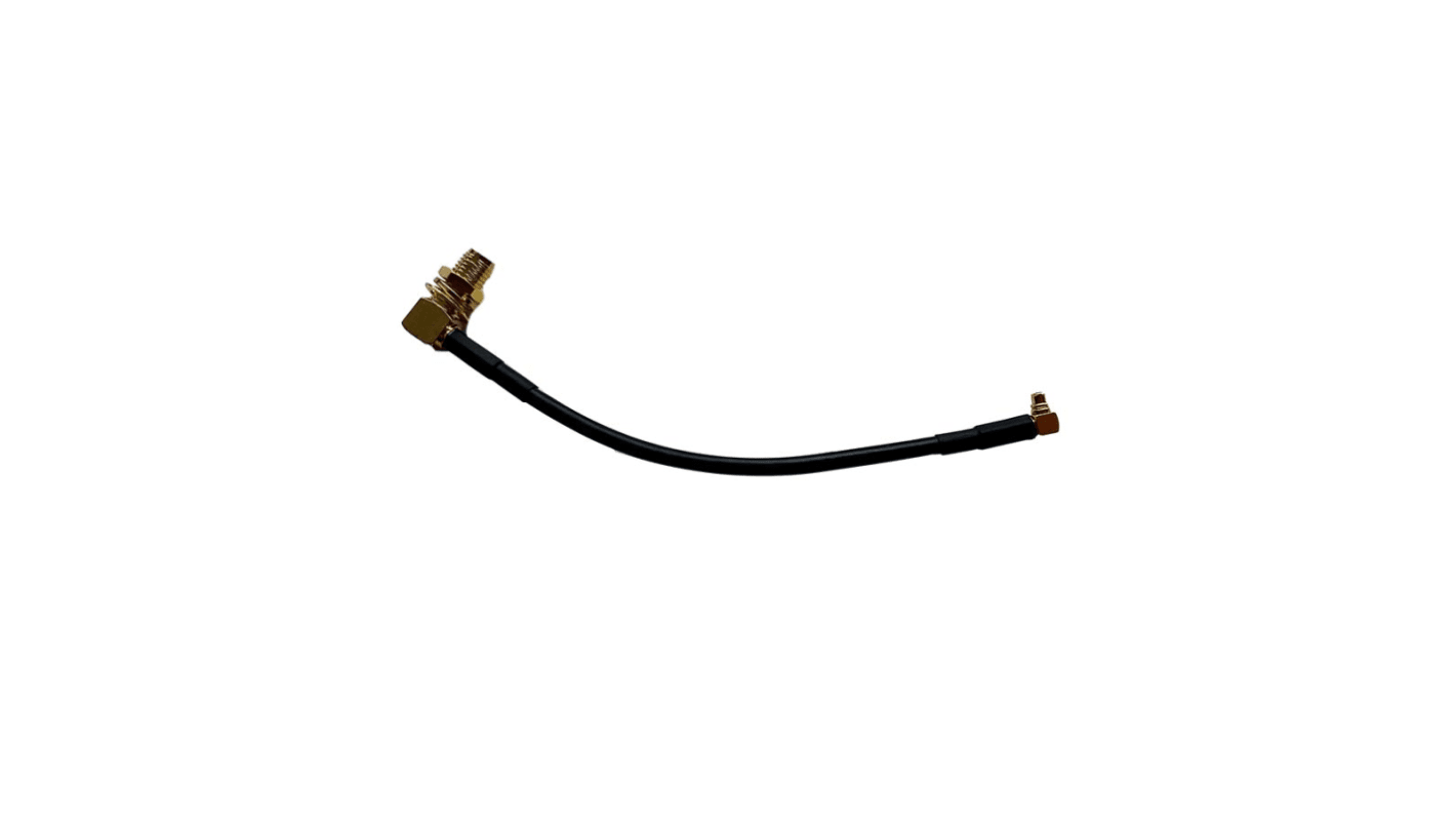 LPRS Male MMCX to Female SMA, 100mm, Terminated50 Ω