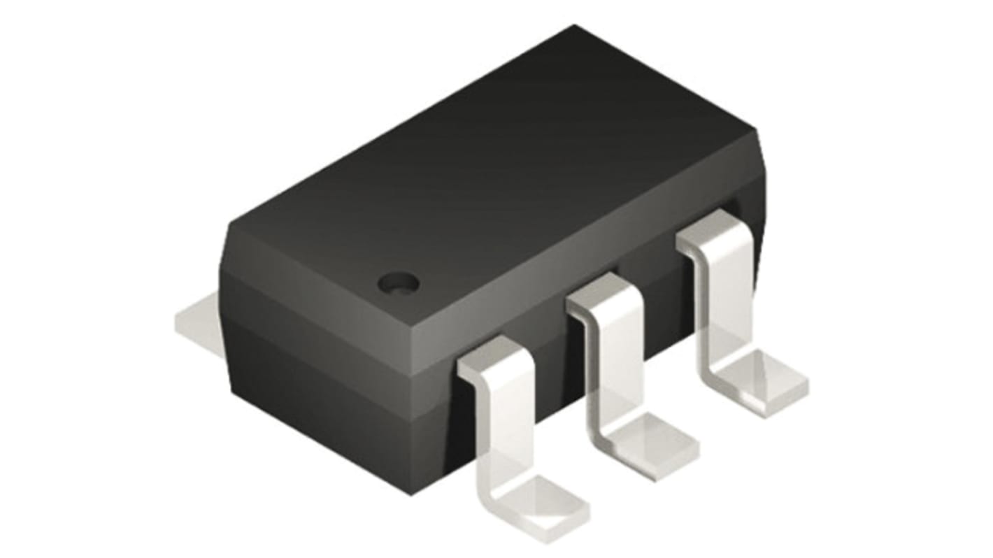 Littelfuse SP0504SHTG, 9-Element Uni-Directional TVS Diode Array, 6-Pin SOT-23