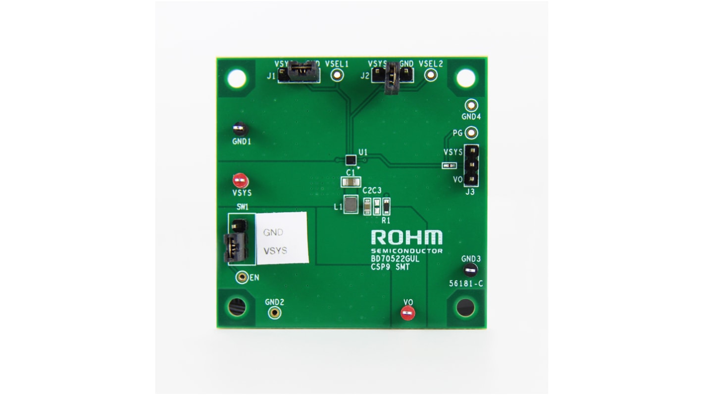 ROHM Evaluation Board, 降压转换器 评估测试板
