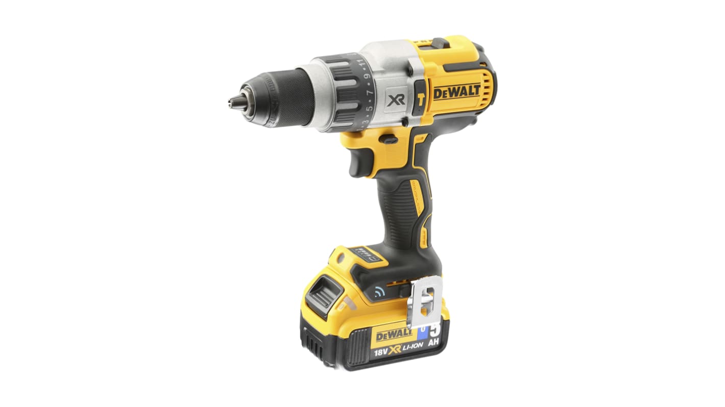 DeWALT Keyless 18V Cordless Drill Driver Li-Ion, Euro Plug