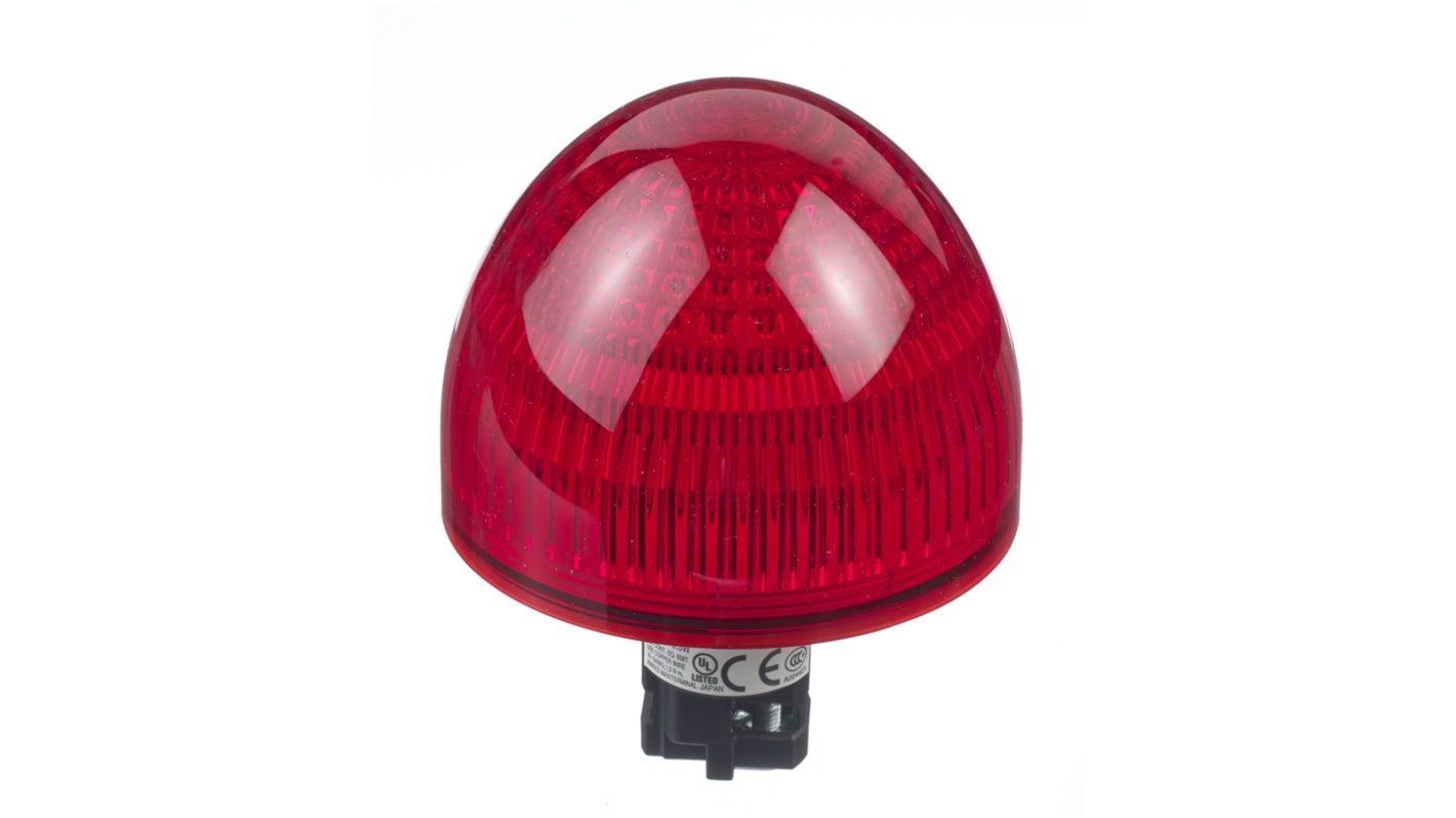 Idec Red Panel Mount Indicator, 22.3mm Mounting Hole Size, IP65