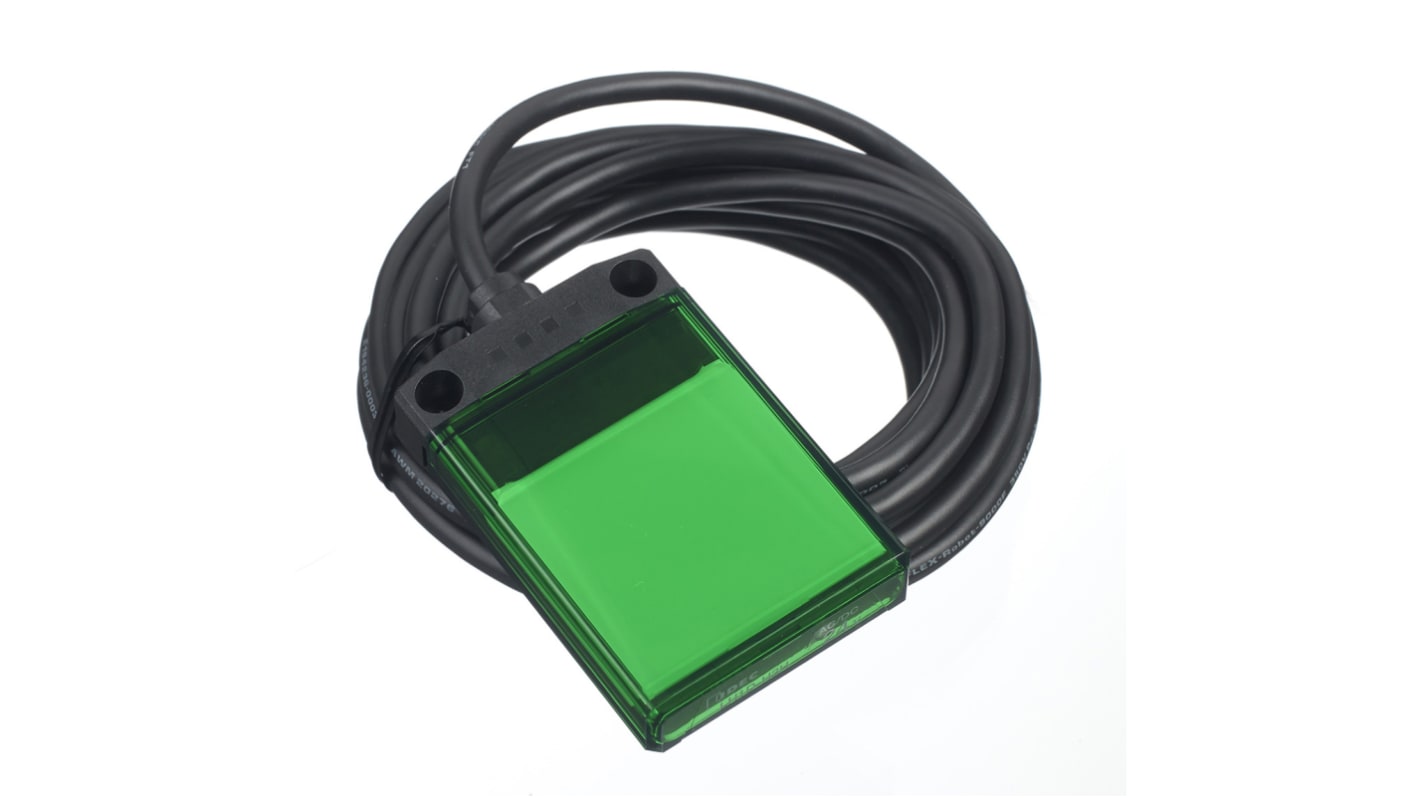 Idec 绿色LED面板指示灯, 24 V ac/dc, 24V 直流, 17mA, 凸型边框, 黑色边框, IP67