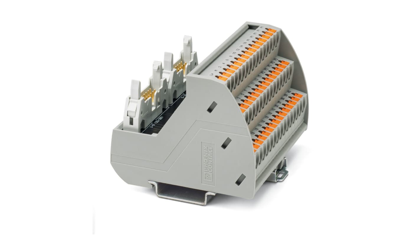 Phoenix Contact VIP-3/PT/2FLK14/AN/2P/S7-1500A Series Interface Relay, DIN Rail Mount