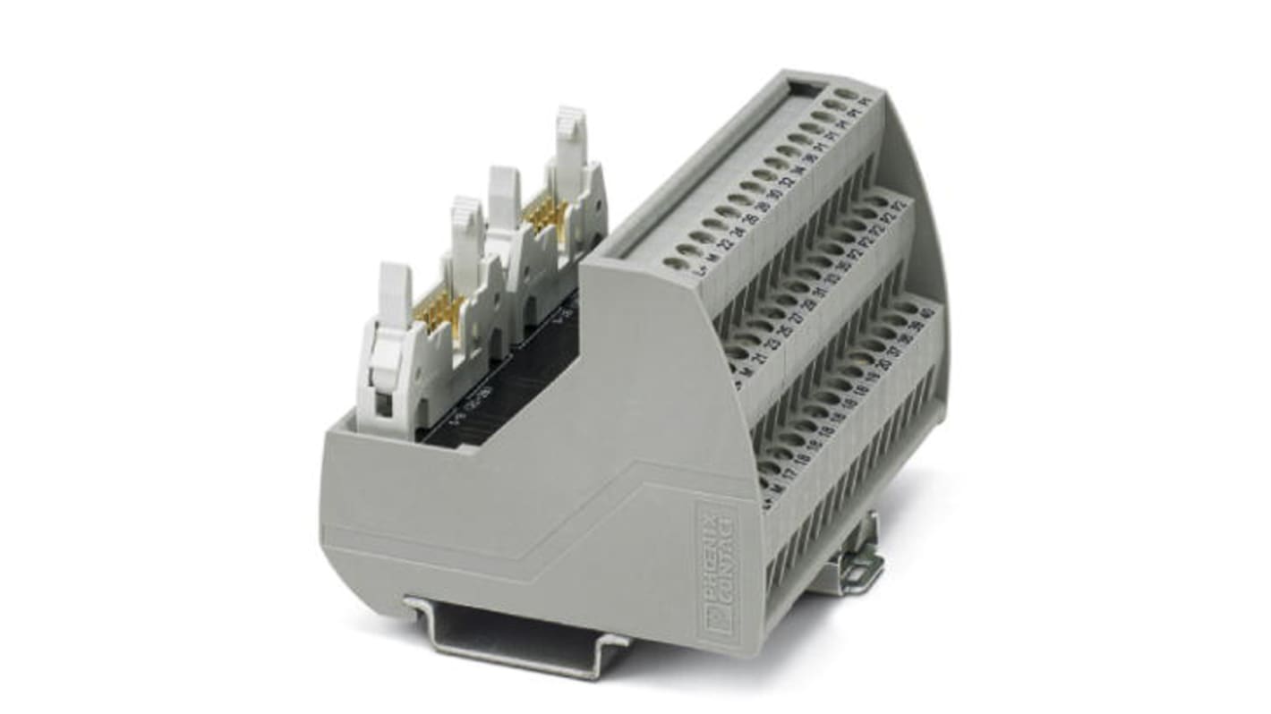 Phoenix Contact VIP-3/SC/2FLK14/AN/2P/S7-1500B Series Interface Relay, DIN Rail Mount