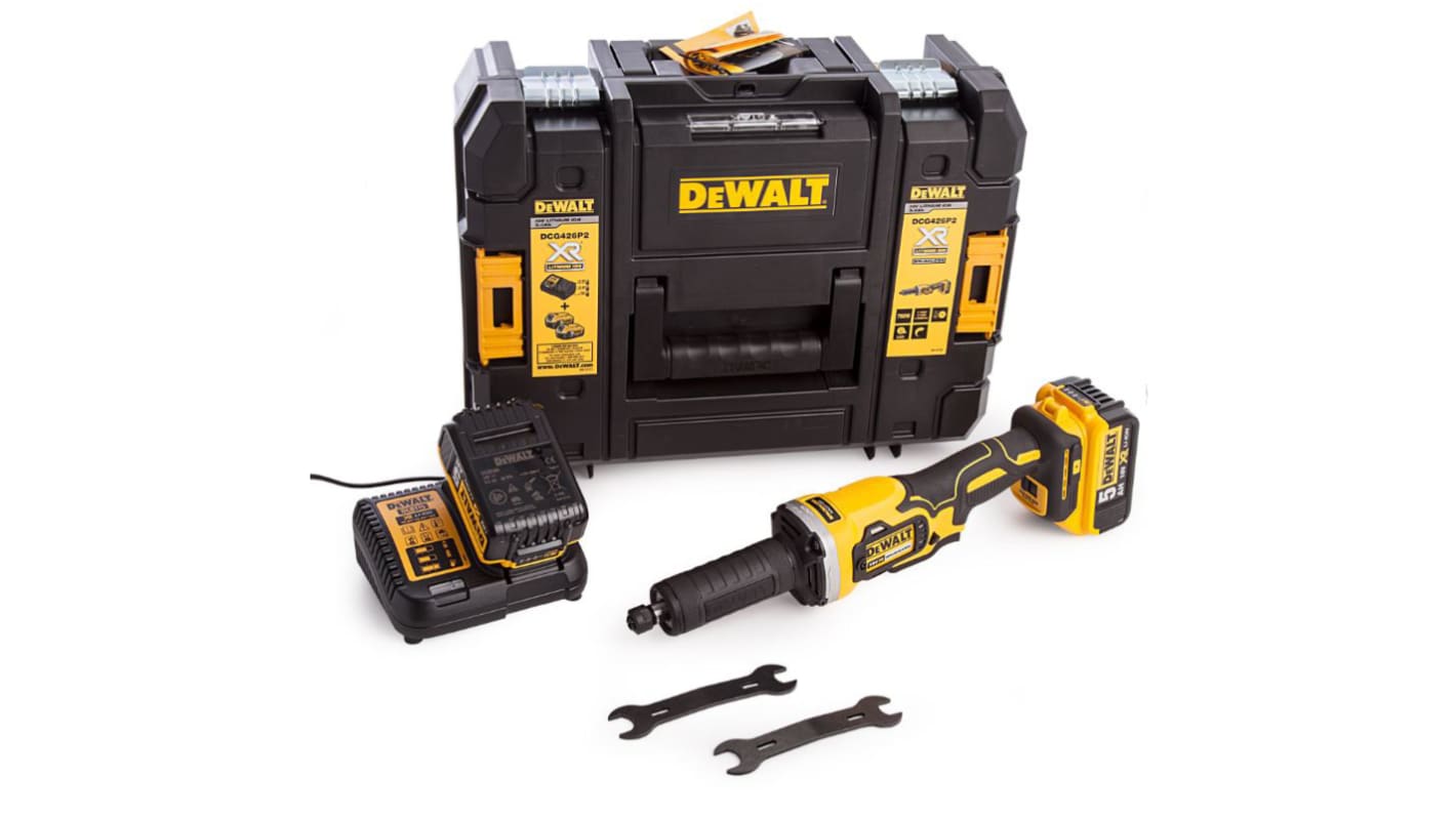 DeWALT DCG426P2 38mm Cordless Die Grinder, UK Plug