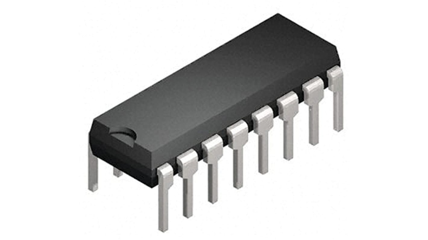 Isocom, ISP844AG AC Input Phototransistor Output Quad Optocoupler, Through Hole, 16-Pin DIP