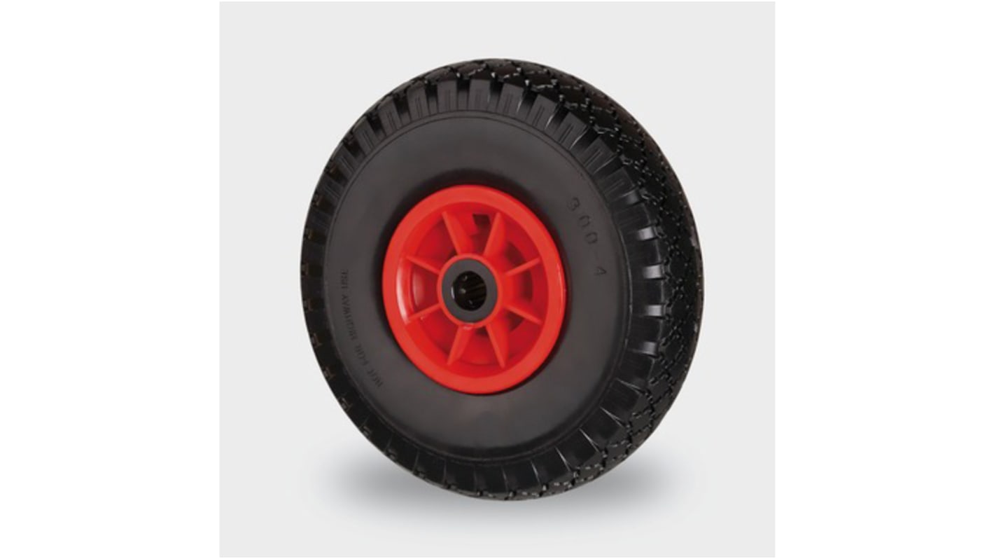 RS PRO Rollwagenrolle, 75kg, Stichfest Ø 260mm, B. 75mm