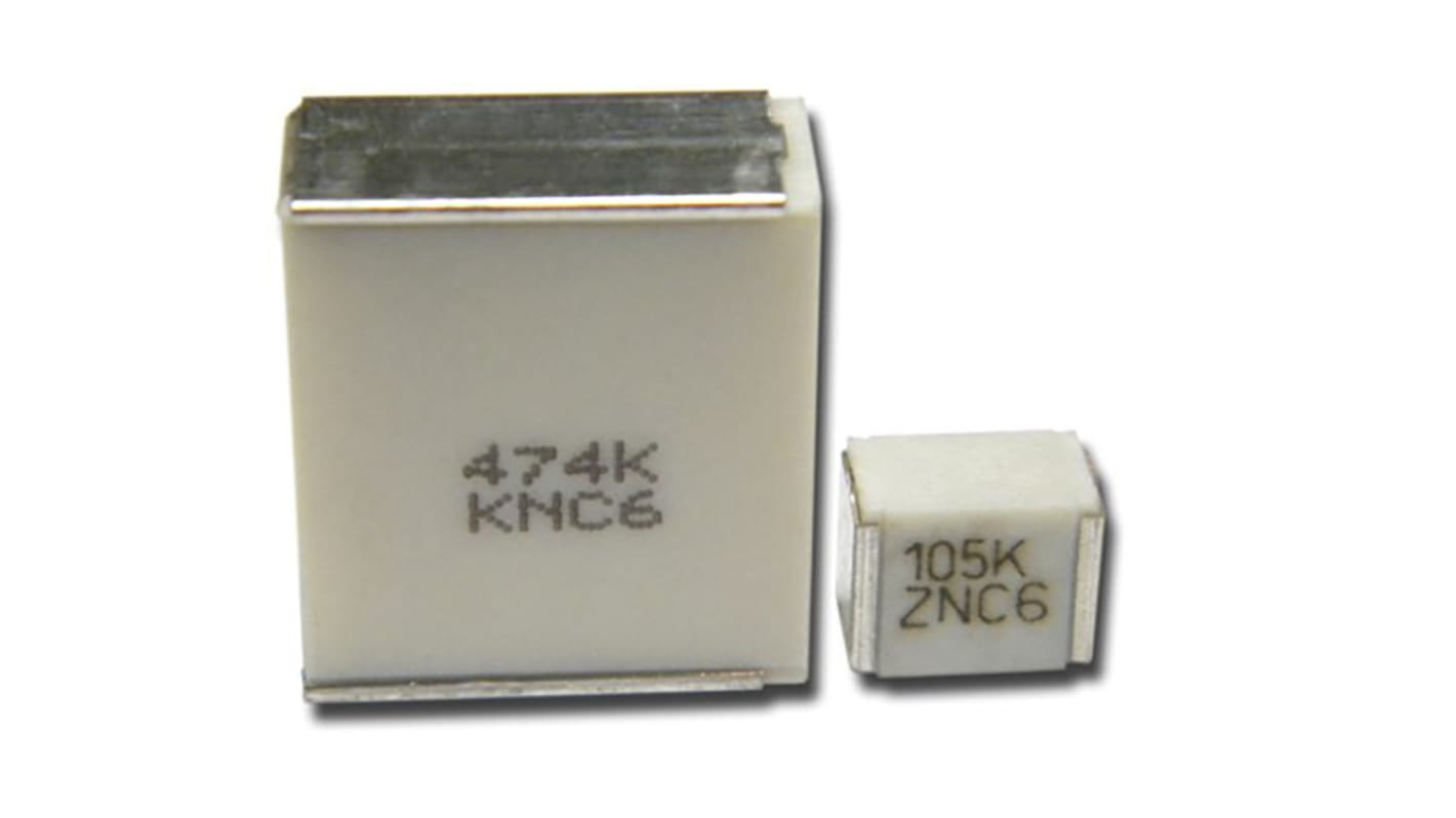 KEMET SMC Metallised Polyphenylene Sulphide Film Capacitor, 30 V ac, 50V dc, ±5%, 33nF, Surface Mount