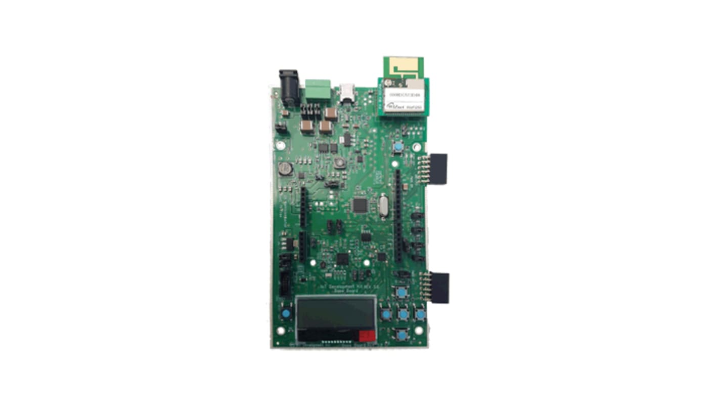 onsemi IoT Development Kit Base Board (with WiFi and LCD) Evaluation Board BAS16HT1G, CAT25M02VI-GT3, LMV358DMR2G,