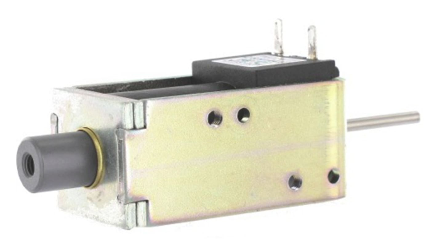 Mecalectro Linear Solenoid, 24 V dc, 5 → 9N, 60.5 x 32 x 27 mm