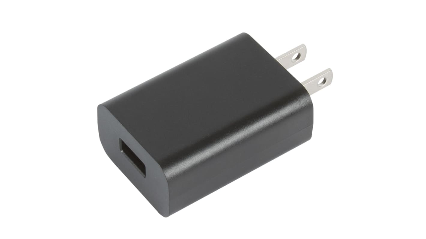 Adattatore AC/DC USB XP Power 5V cc, 2.1A, spina Tipo A