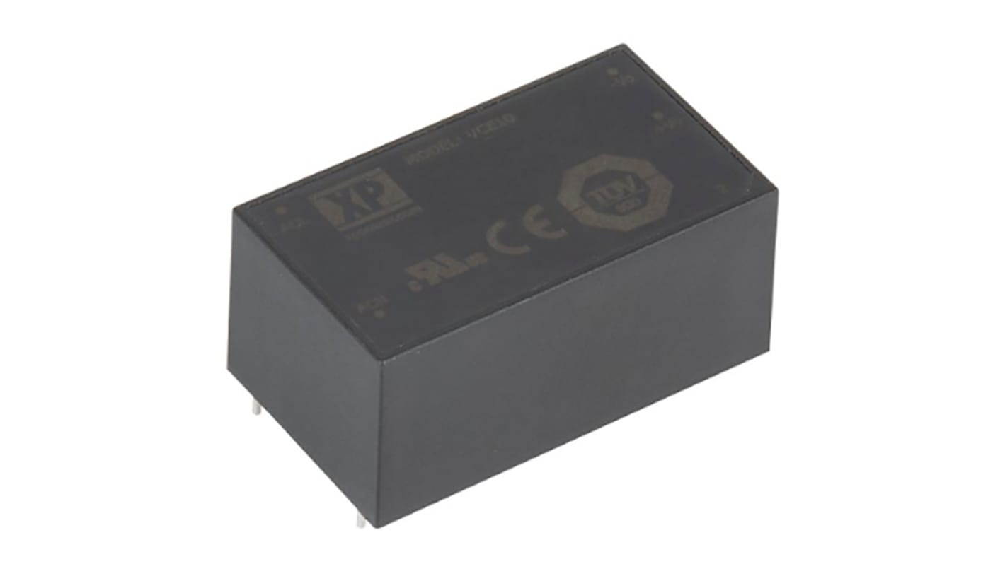 Alimentatore switching XP Power VCE10US12, 10W, ingresso 85 → 305V ca, uscita 12V cc, 830mA