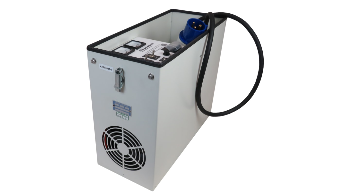 Powerprove AC6-230-PWR Resistive Portable Load Bank, 6kW, 0 → 100 A