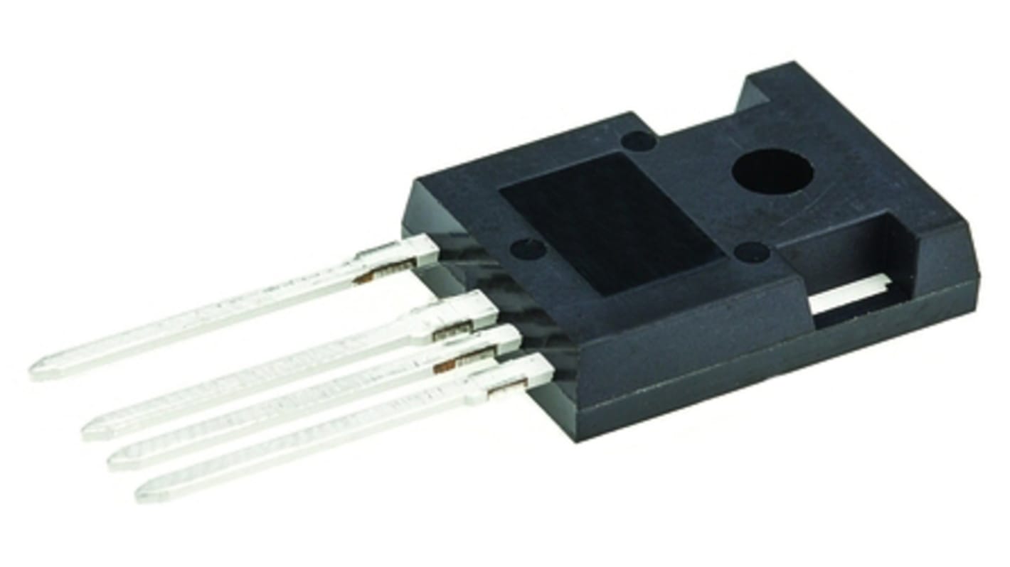 MOSFET onsemi, canale N, 23 mΩ, 75 A, TO-247-4, Su foro