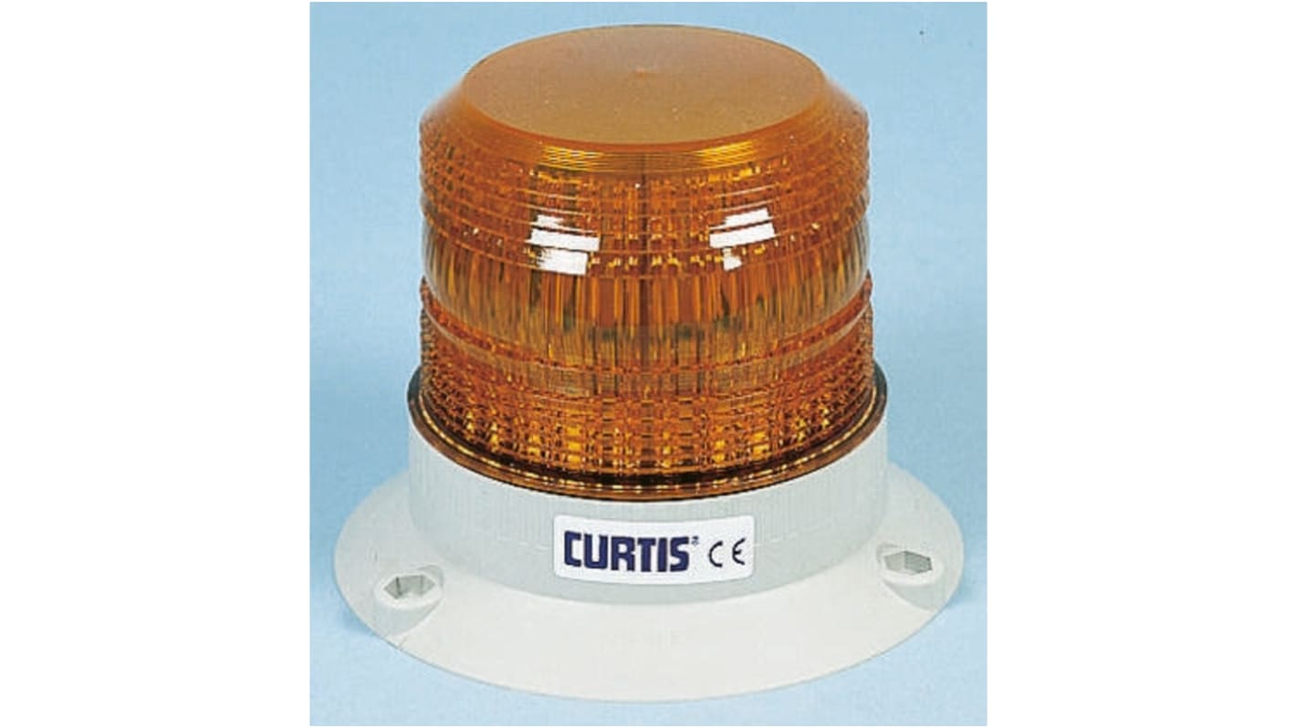 Curtis BA15d Xenon Lamp, Orange, 80 V dc, 300 mA
