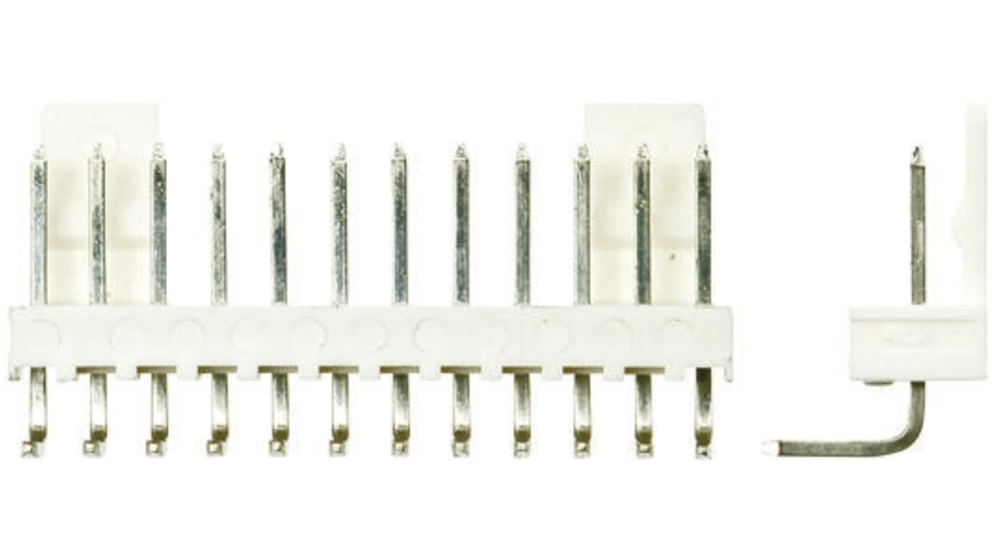 Connettore maschio Molex, 12 vie, 1 fila, passo 2.54mm