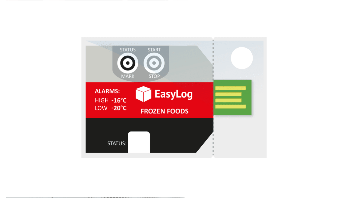Lascar EL-PDF-1-002 PK10 Temperature Data Logger, USB, 1 Input Channel(s)