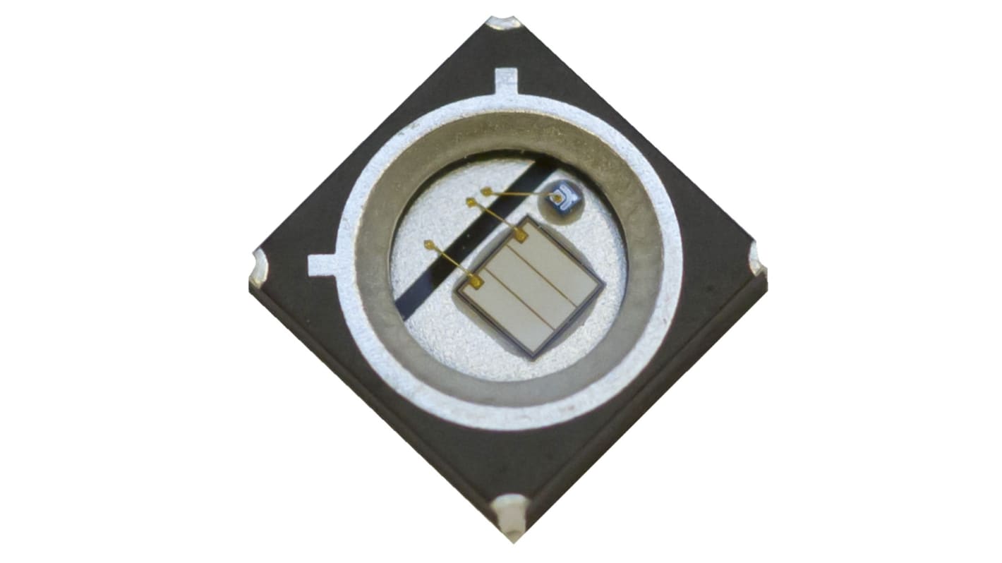 OSA Opto 紫外发光二极管, 370nm, 1灯珠, 圆形透镜, 2针, 贴片安装, SMD封装, OCU-400系列