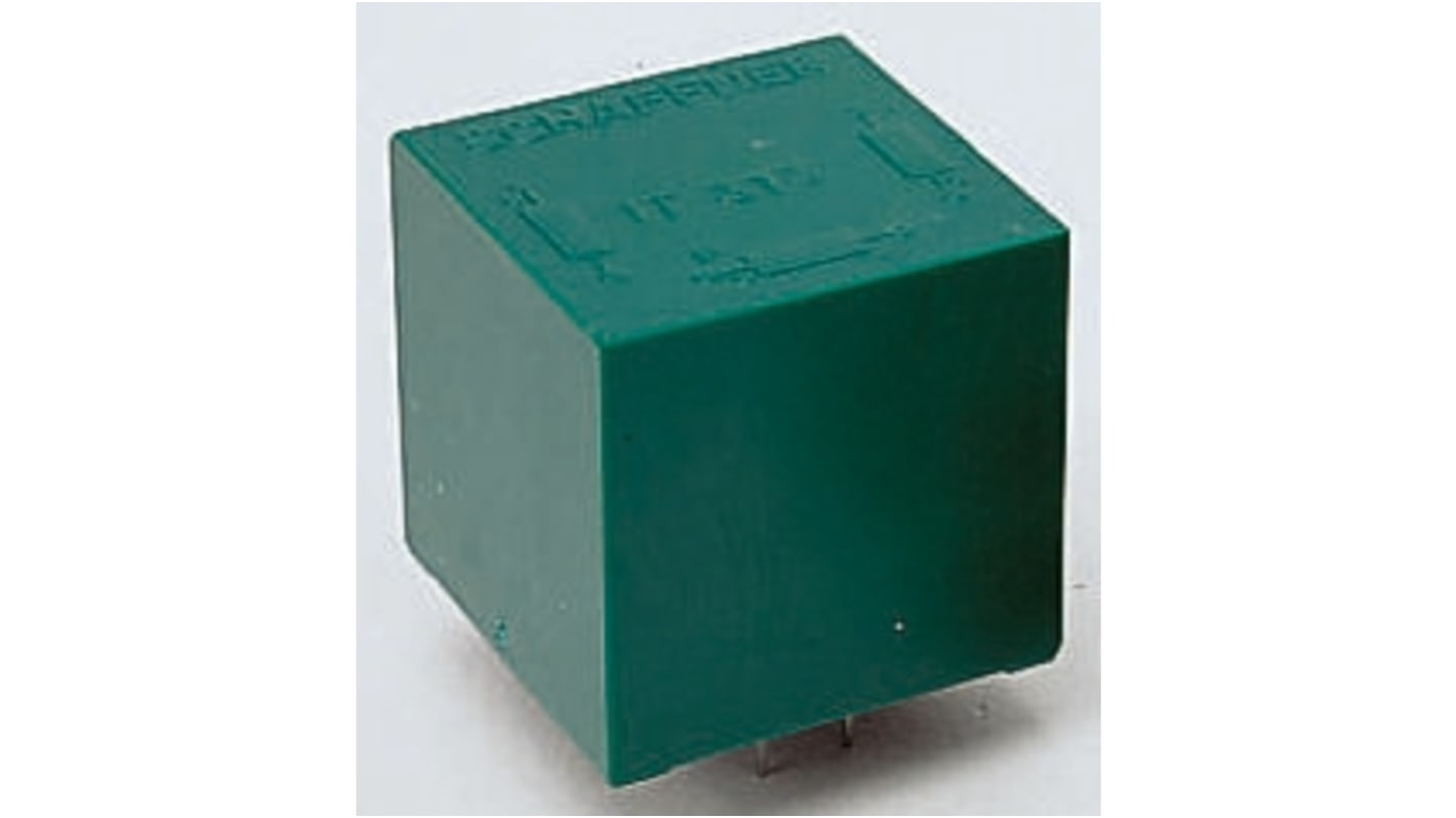 Schaffner 脉冲变压器, 匝数比1:1, 初级电感2.5mH, 通孔安装, 16.7 x 17.6 x 11.3mm