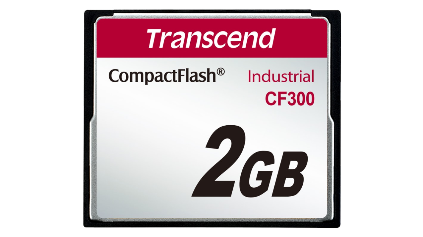Carte Compact Flash Transcend CompactFlash 2 Go CF300