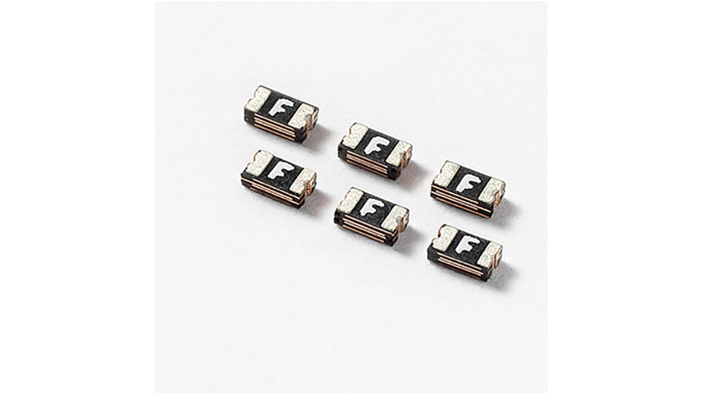 Wickmann 0603L SMD Sicherung, rückstellend / 1A, 6V dc 0.1s 0.5A F 40 A max. 1.8mm 0.75mm 1mm