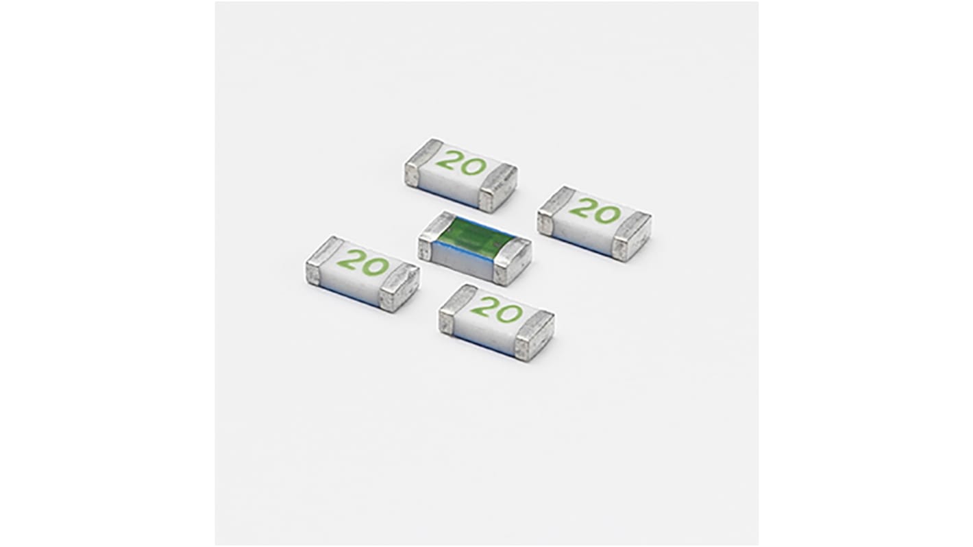 Wickmann F贴片一次性保险丝, 20A, 32V, 3.2mm长 x 1.63mm宽 x 0.83mm高, 501系列