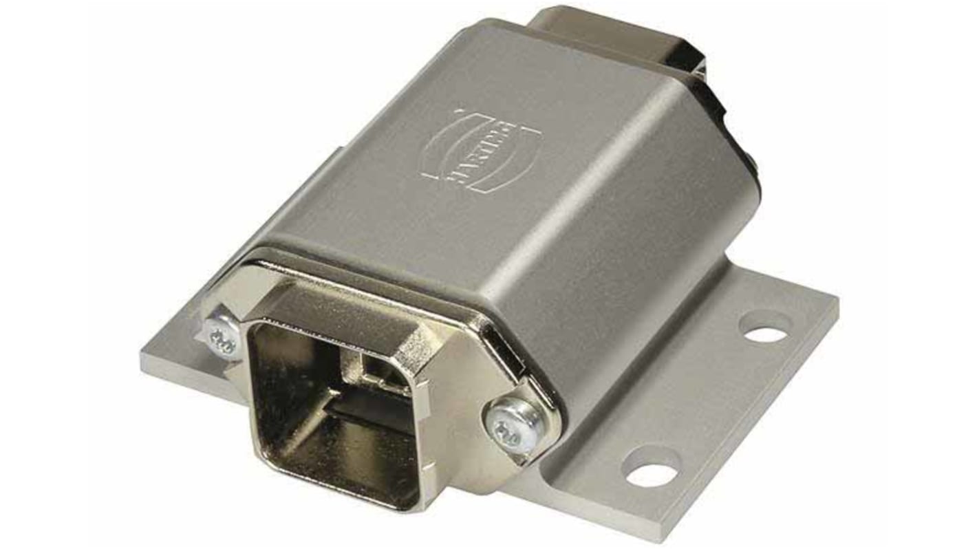 nagy teherbírású tápcsatlakozó Han PushPull, Egyenes, Falra szerelhető, 1.75A, 50 V, 0935