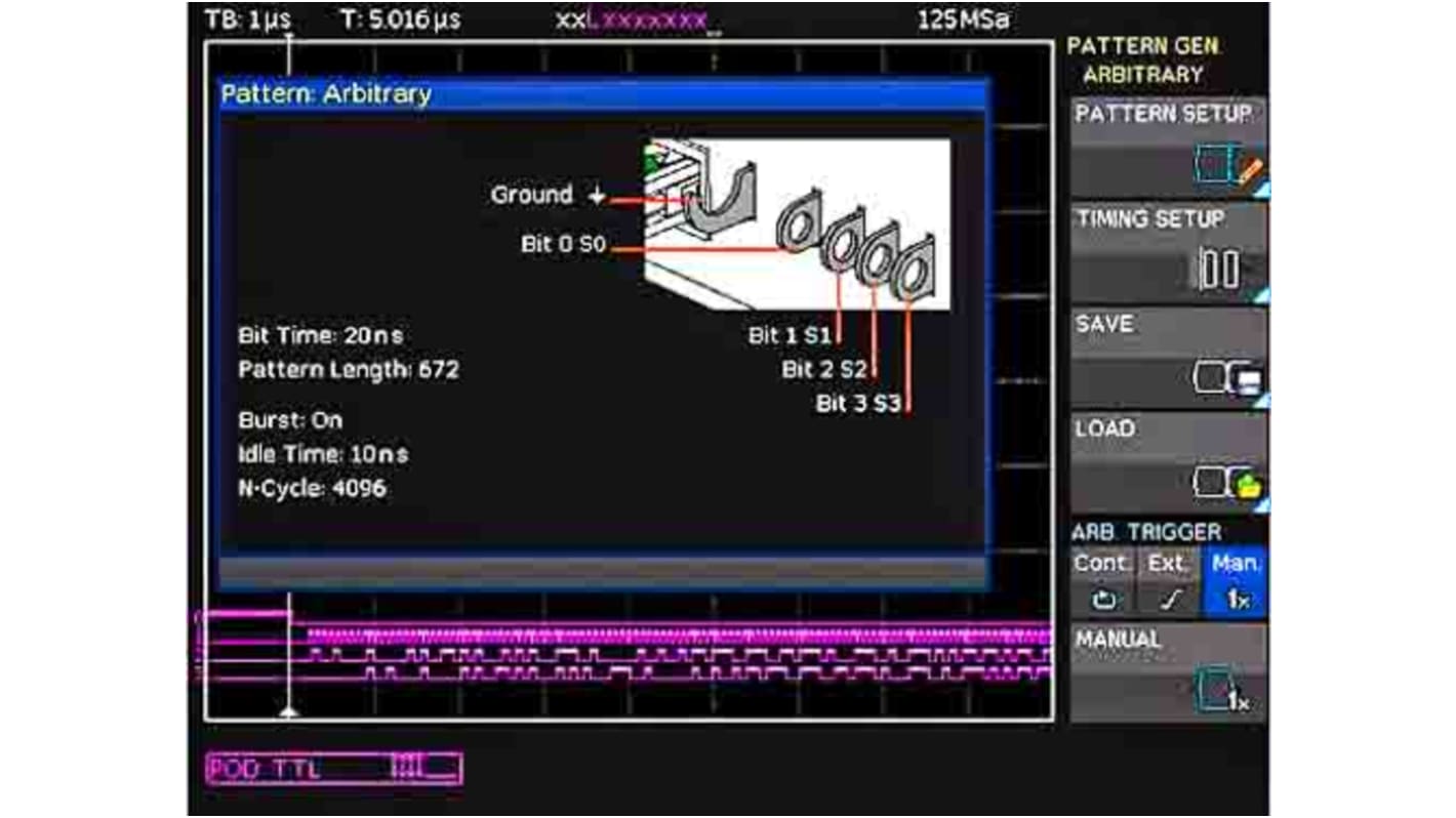 Générateur de forme d'onde, pour Oscilloscope RTC1000