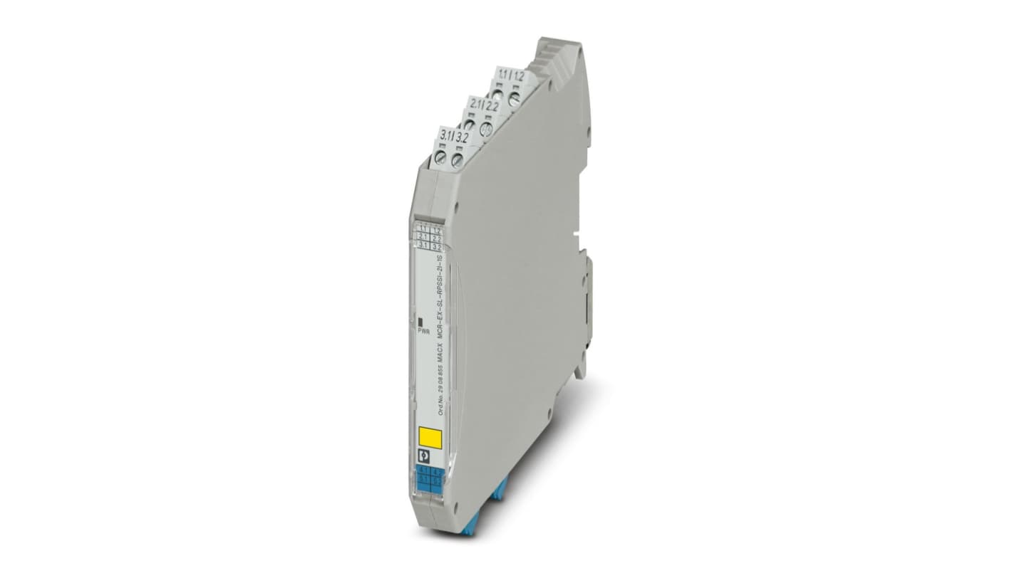 Phoenix Contact MACX MCR Series Signal Conditioner, Current Input, Current Output, 19.2 → 30V dc Supply, ATEX
