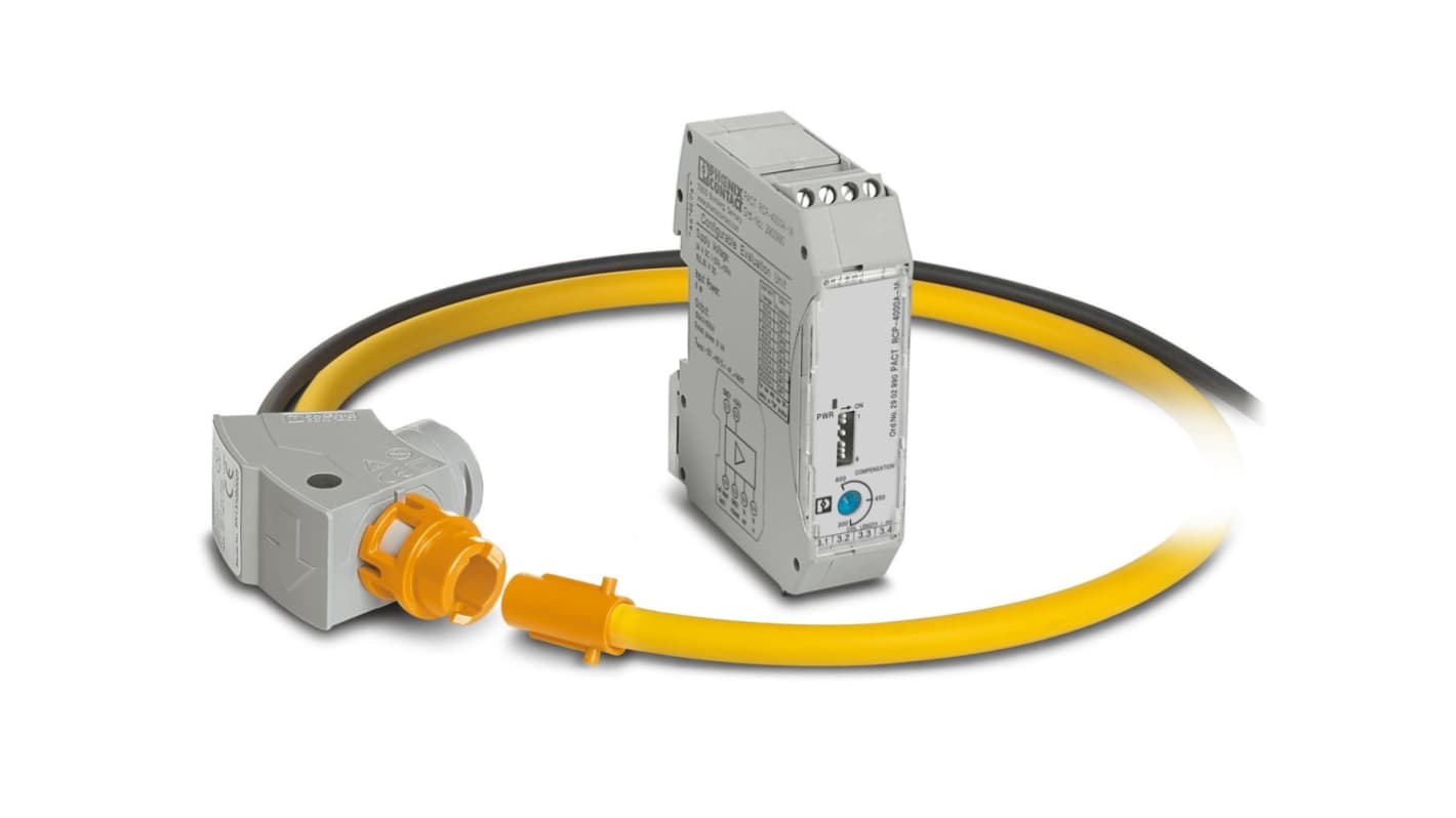 Phoenix Contact PACT RCP Series Rogowski Coil Current Transformer, 4000A Input, 1 A Output