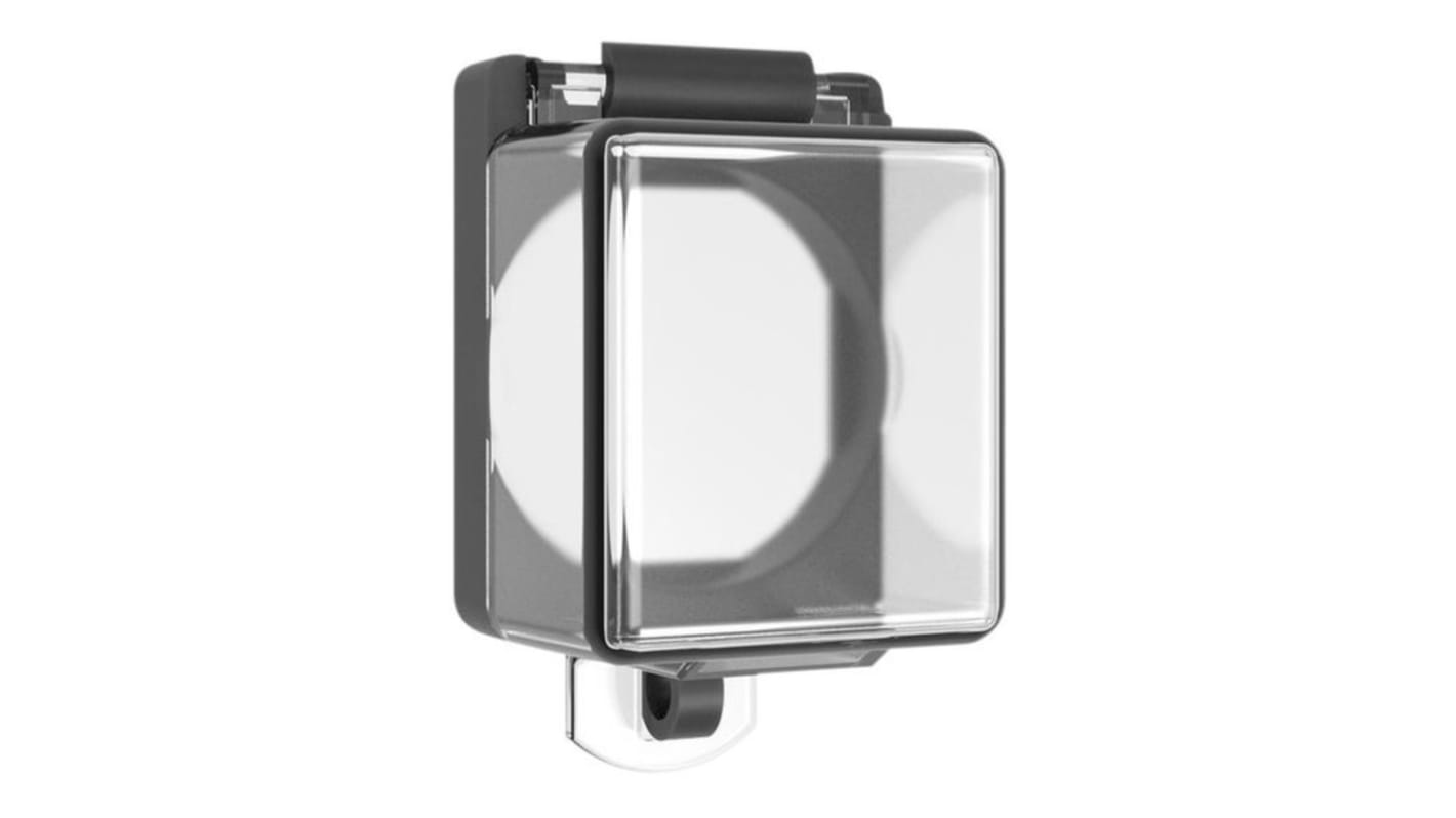 BACO Protective padlockable flap, For Use With L Series Flush Mount Pushbuttons