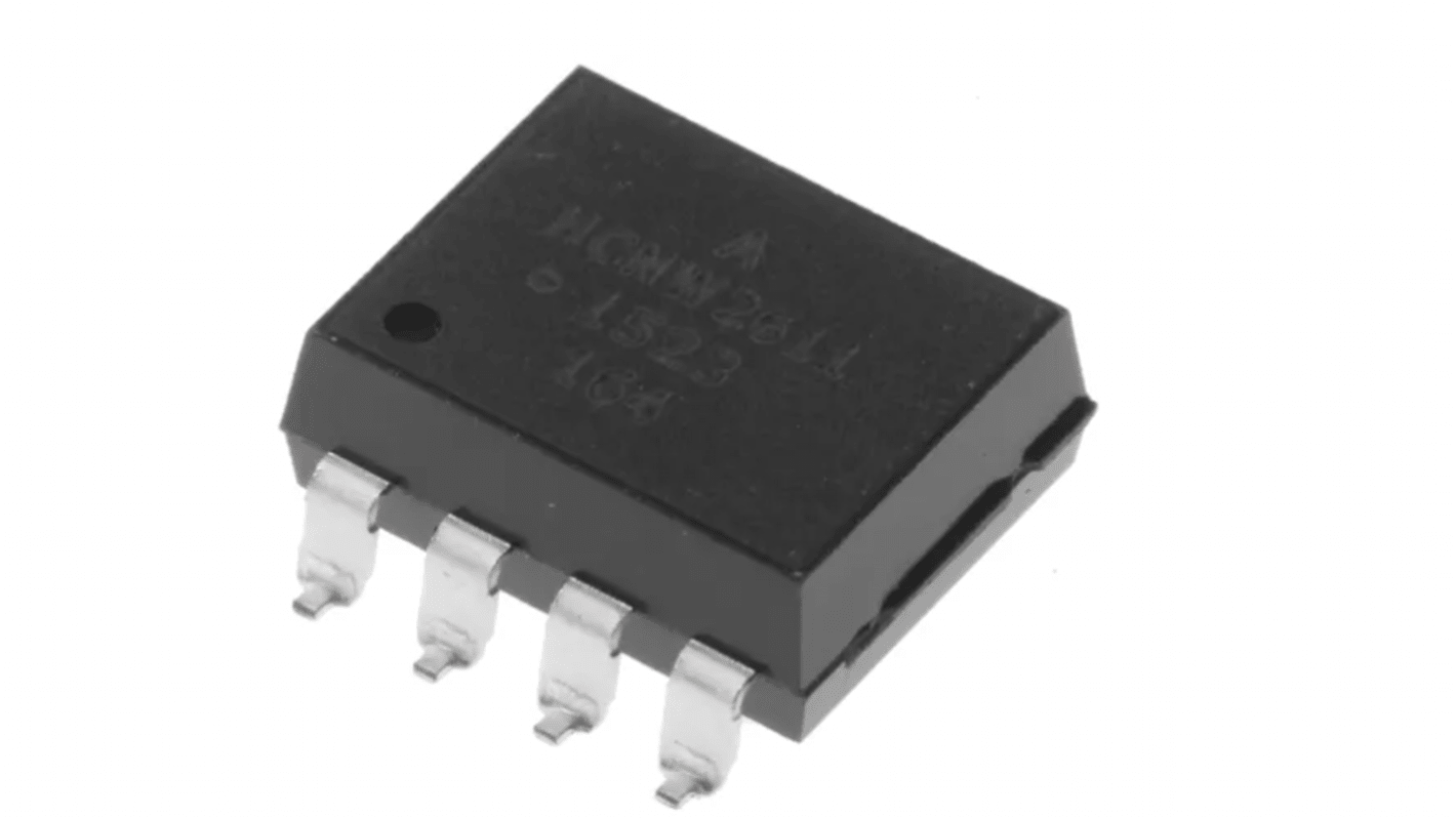 Broadcom, HCNW2611-500E Transistor Output Optocoupler, Surface Mount, 8-Pin DIP