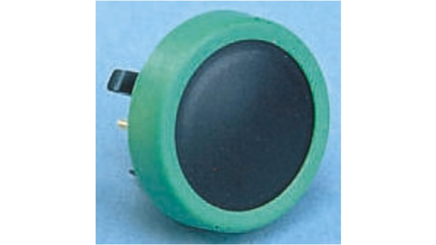 Interruptor táctil tipo Botón, Negro, contactos SPST 13mm, IP65