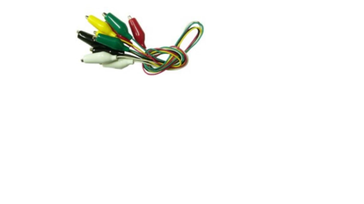 Teishin Electric Crocodile Clip Lead, 450mm Lead Length