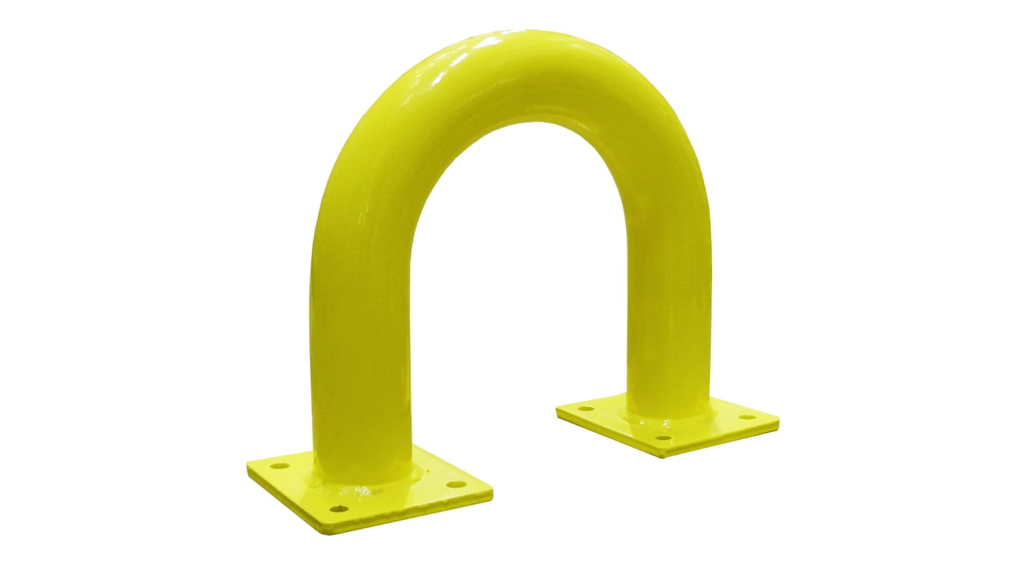 Barrera de protección RS PRO, Amarillo, Ø 76mm, alt. 350 mm, ancho 375mm