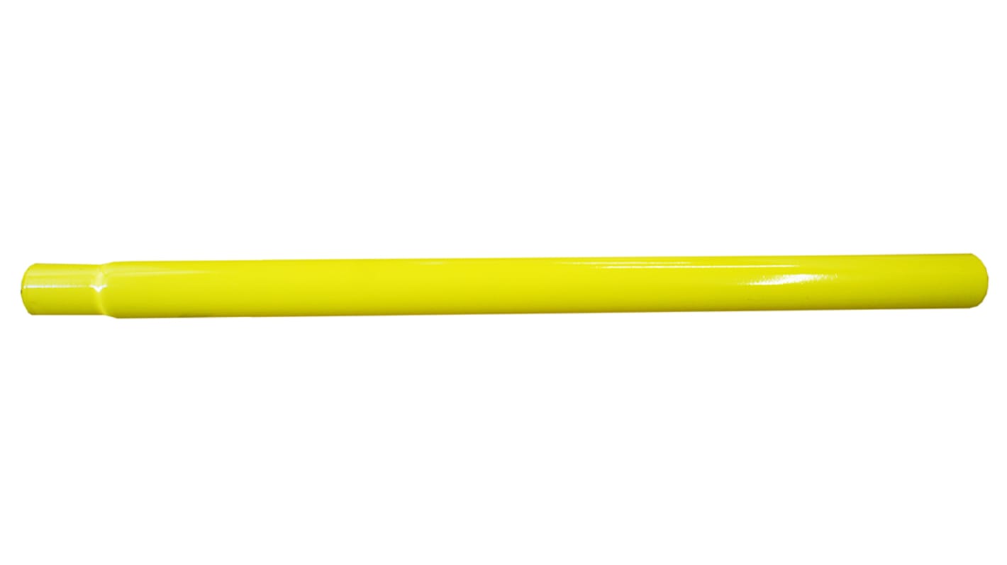 RS PRO Schutzbarriere Stahl Gelb Sicherheits-Absperrung, H.Barr. 40mm