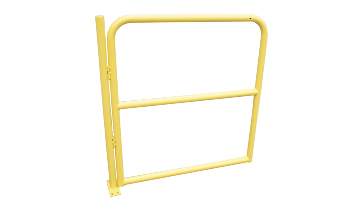 RS PRO Yellow Steel Protection Barrier