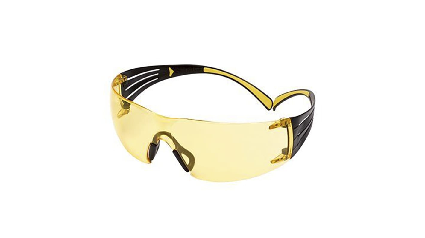 Occhiali 3M SecureFit™ 400 con lenti col. Ambra, Protezione UV