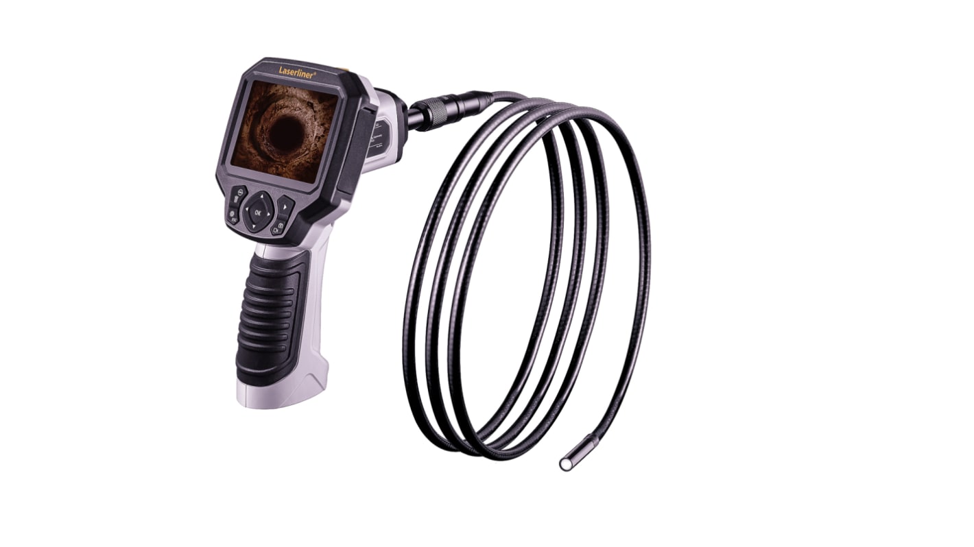 Laserliner 089.311C Fibrescope, 1.5m Probe Length, 640 x 480pixels Resolution, LED Illumination