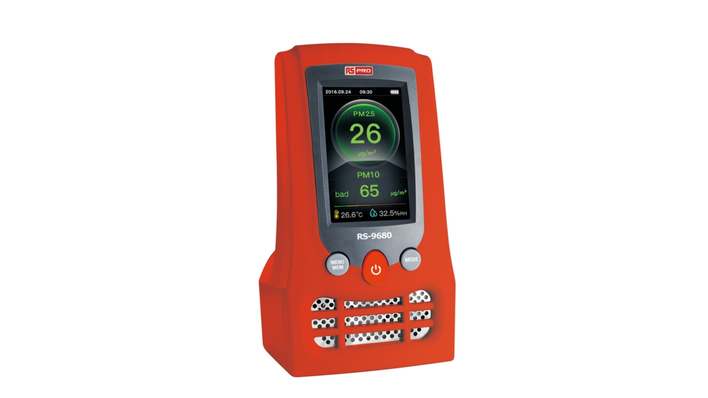 Appareil de mesure de la qualité de l'air RS-9680 RS PRO