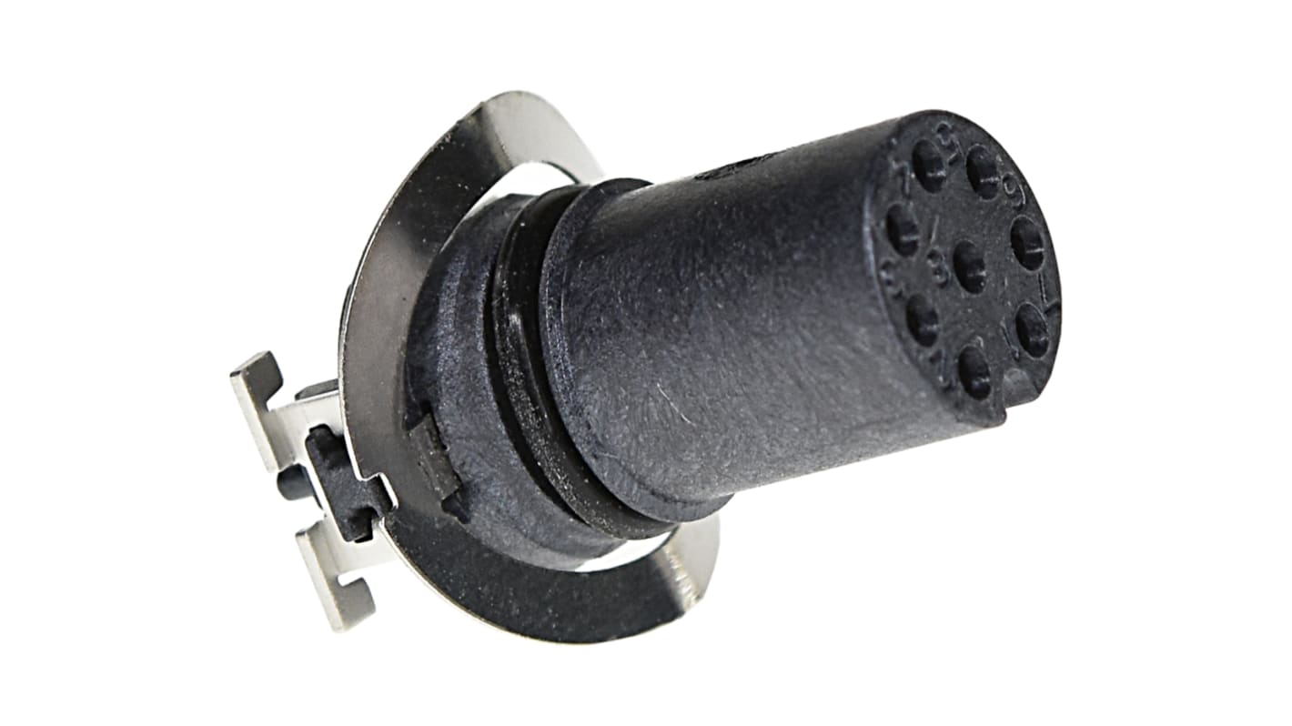 Amphenol Industrial Circular Connector, 8 Contacts, Panel Mount, M12 Connector, Socket, Female, IP65, IP68, M Series