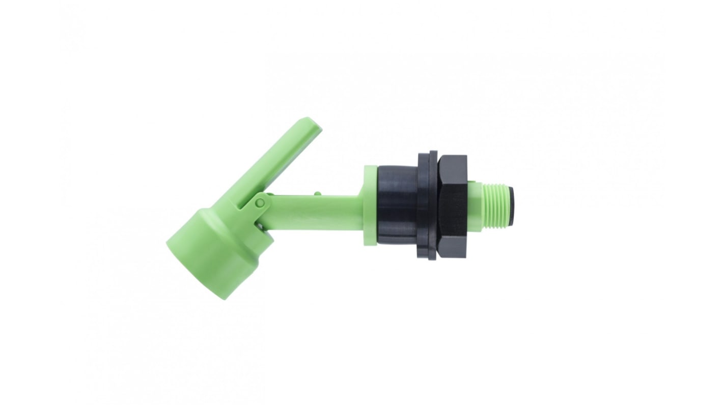 Sensata Cynergy3 LLF 70 Series Horizontal External Polyvinylidene Fluoride Float Switch, Float, SPNO, 240V ac Max, 120V