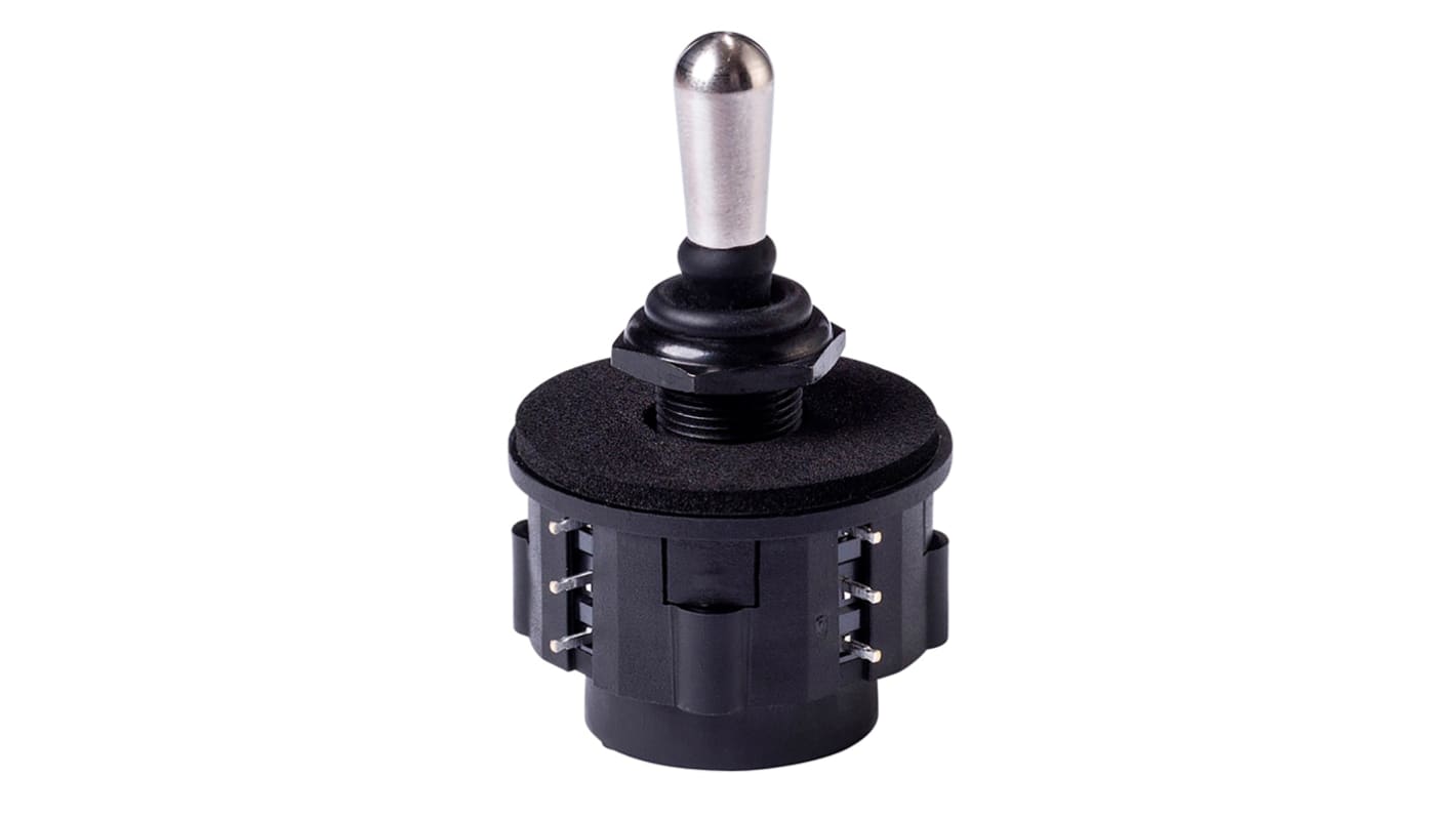APEM 2-Axis Joystick Switch Lever, Dual Axis Potentiometric, 125V ac