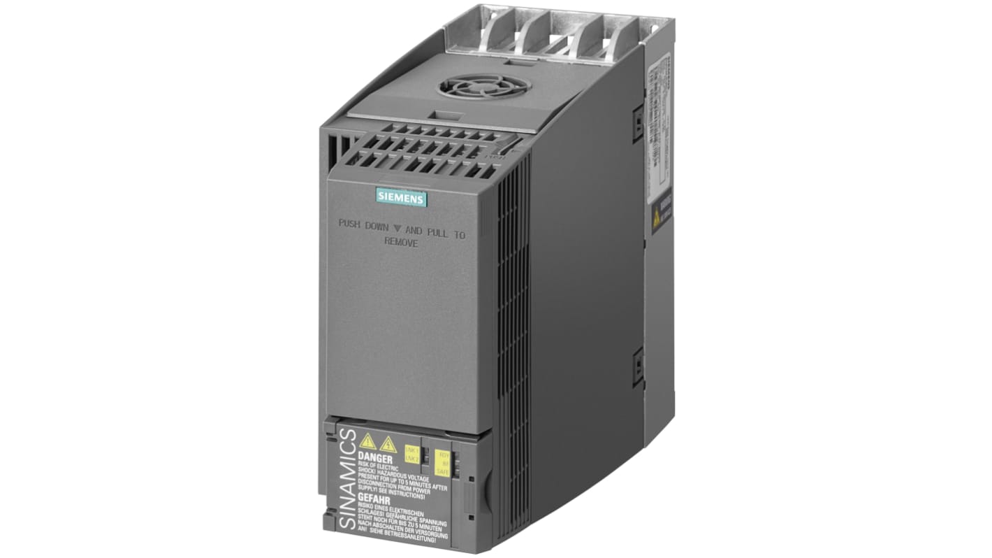 Rs-Online Inverter Siemens 4 kW 5 5 kW 400 V c.a. 3 fasi 0 → 550Hz