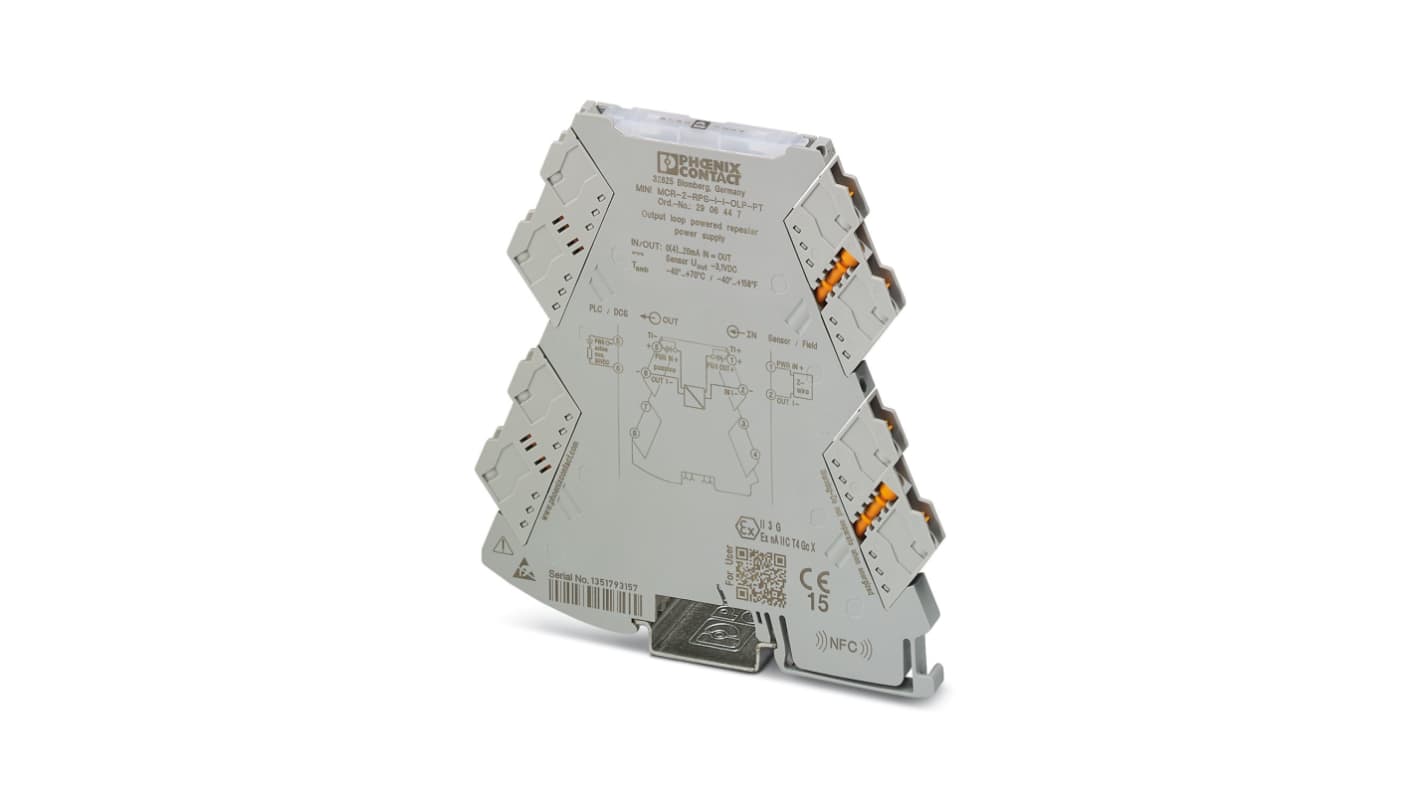 Phoenix Contact MINI MCR Series Signal Conditioner, Current Input, Current Output, 9.6 → 30V dc Supply, ATEX