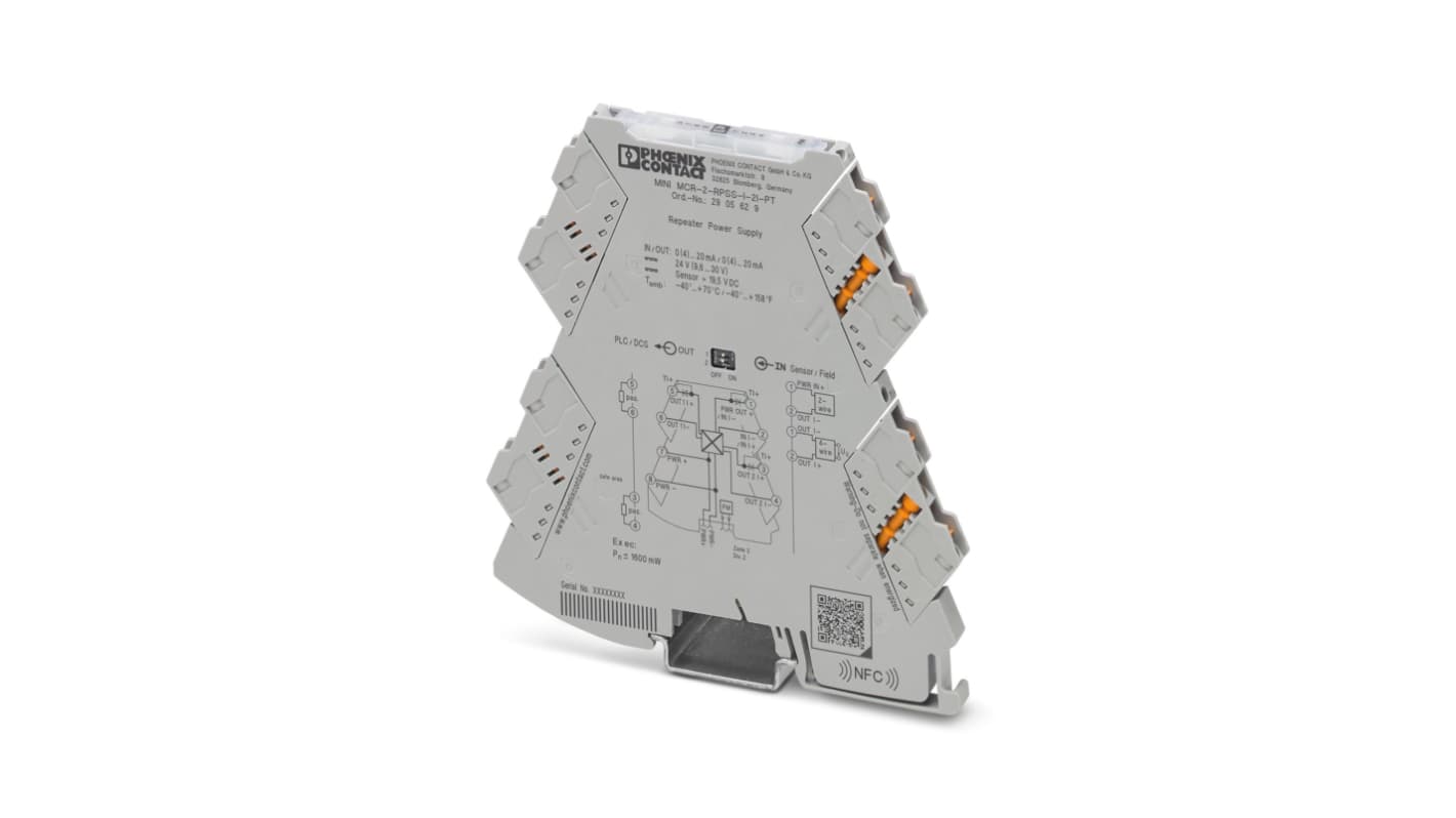 Phoenix Contact MINI MCR Series Signal Conditioner, Current Input, Current Output, 9.6 → 30V dc Supply, ATEX