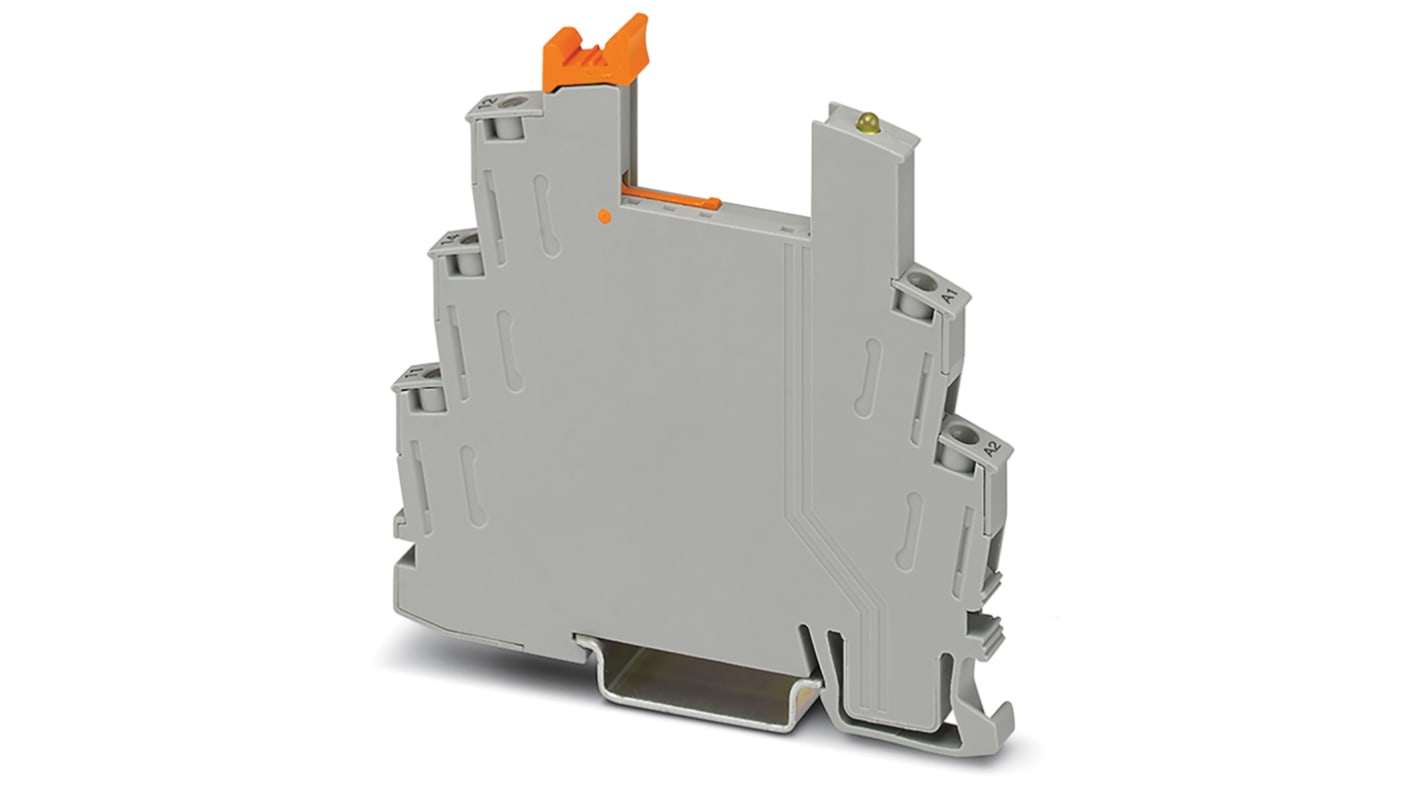 Phoenix Contact RIF-0-BSC 1 Pin 250V ac/dc DIN Rail Relay Socket, for use with Relays