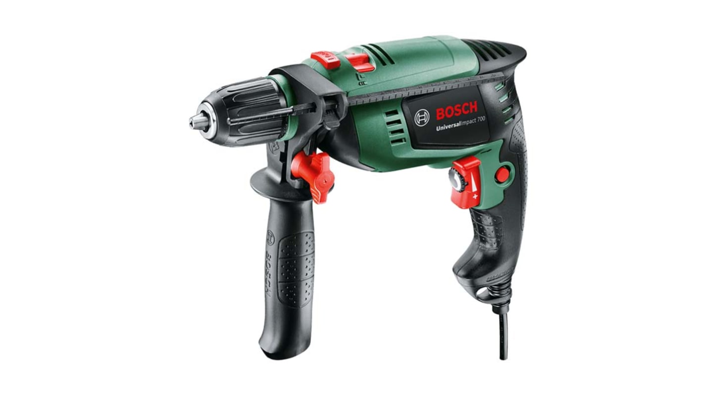 Bosch 700 Keyless 230V Corded Hammer Drill, Type F - Schuko plug